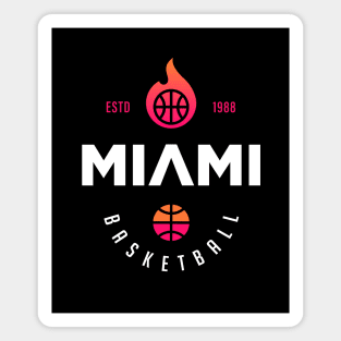 Miami Heat Basketball Fan 2022 Playoffs Gift Magnet